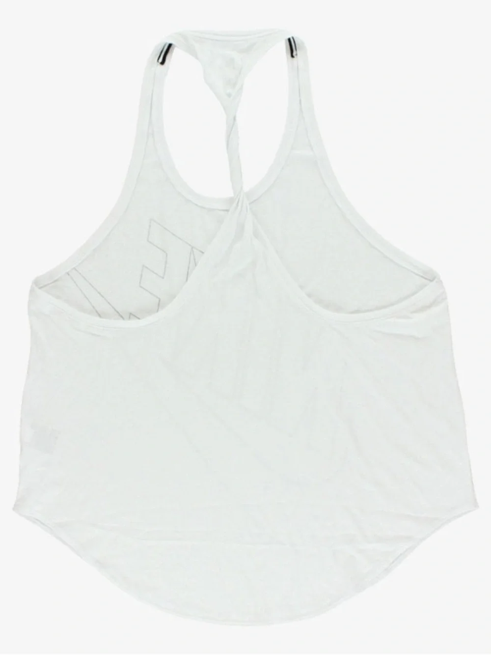 Nike Signal Tanktop White Graphic Racerback Training Tank XS